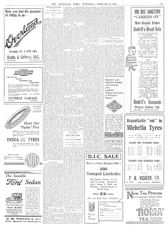 Issue page