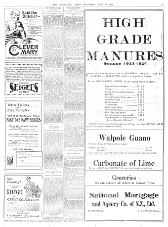 Issue page