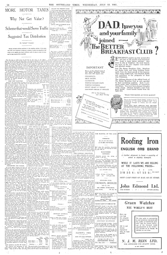 Issue page