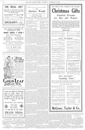 Issue page