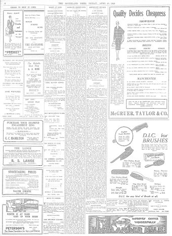 Issue page