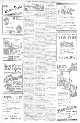 Issue page