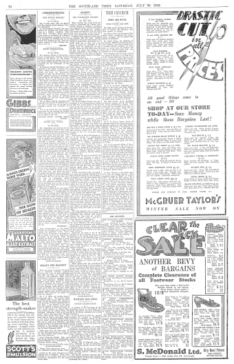 Issue page