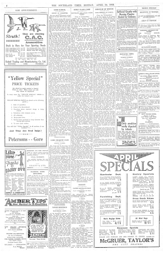 Issue page