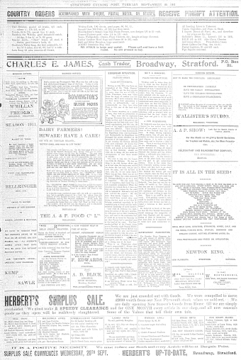 Issue page