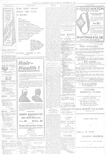 Issue page