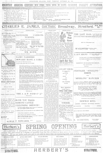 Issue page