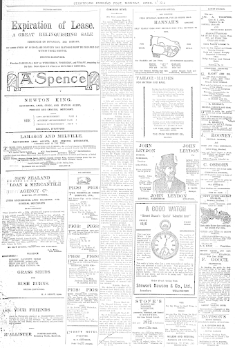 Issue page