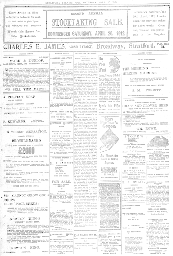 Issue page