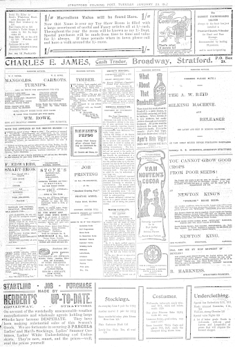 Issue page