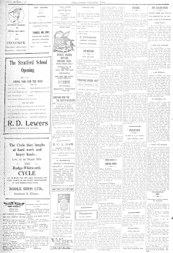 Issue page