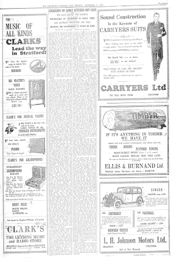 Issue page