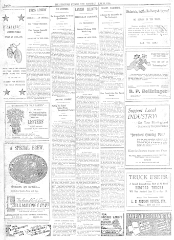 Issue page