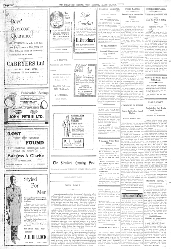 Issue page