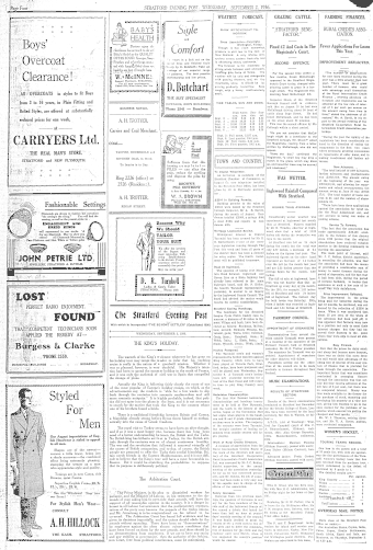 Issue page