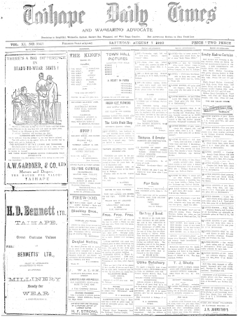 Issue page