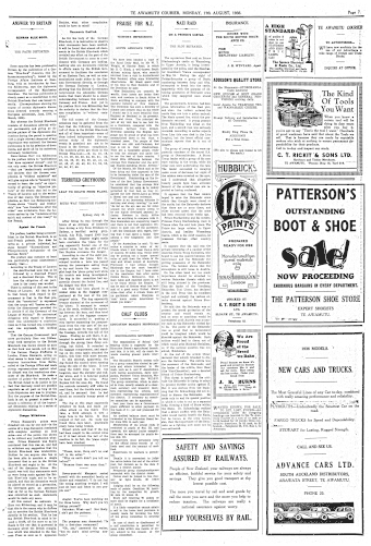 Issue page