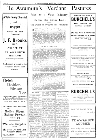 Issue page