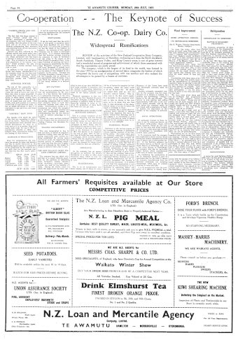 Issue page