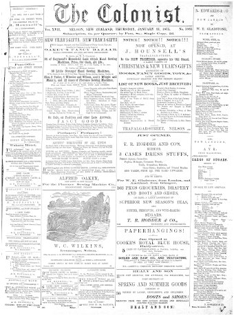 Issue page