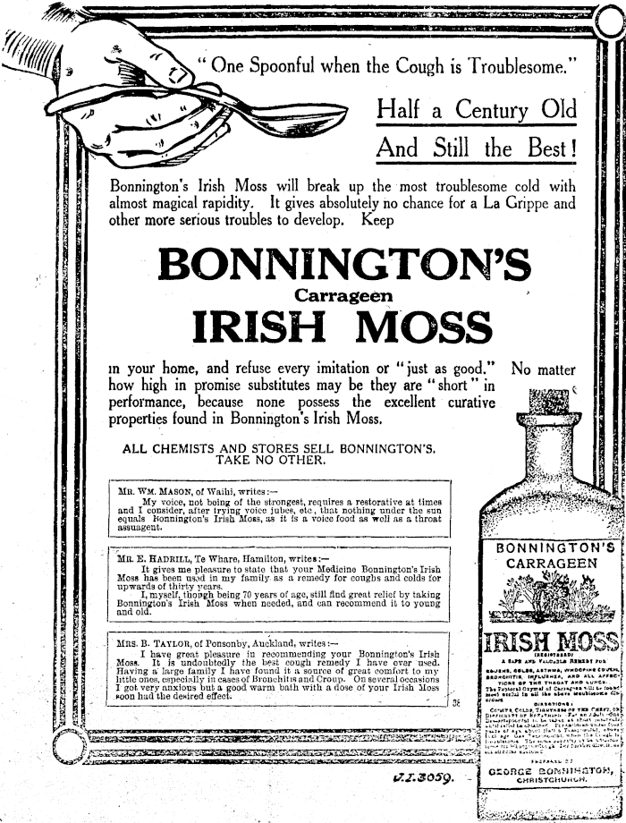 Papers Past Newspapers Colonist 26 June 1911 Page 4 Advertisements Column 6