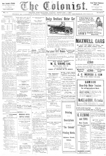 Issue page