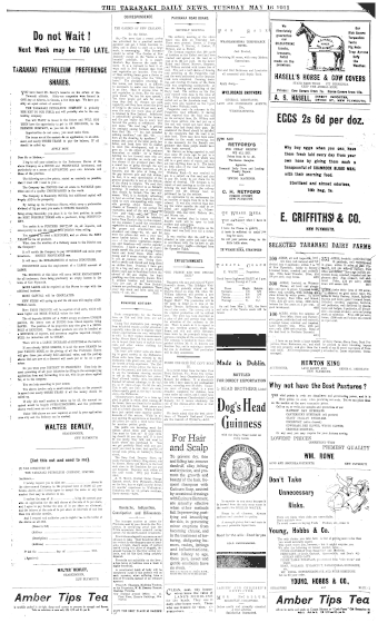 Issue page