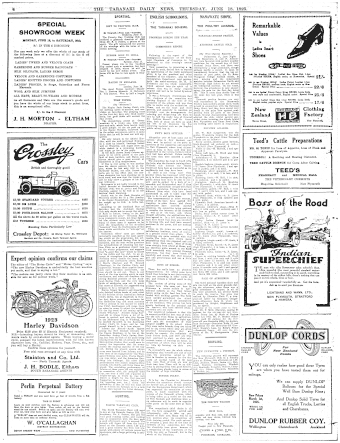 Issue page