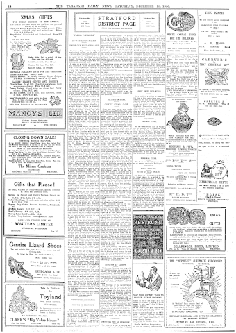 Issue page