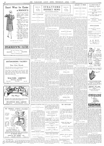 Issue page