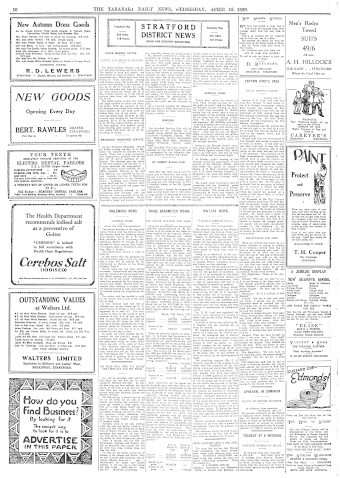 Issue page