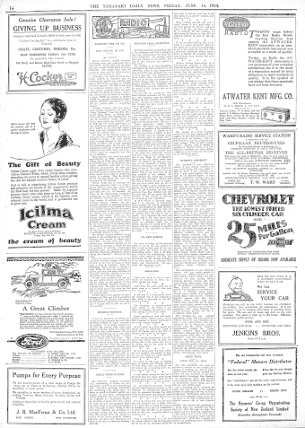 Issue page