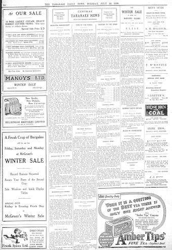 Issue page