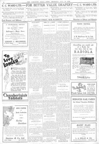 Issue page