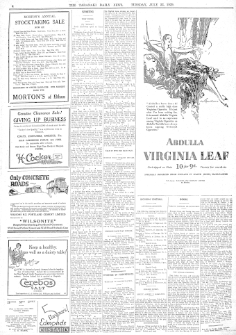 Issue page