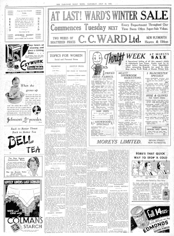 Issue page