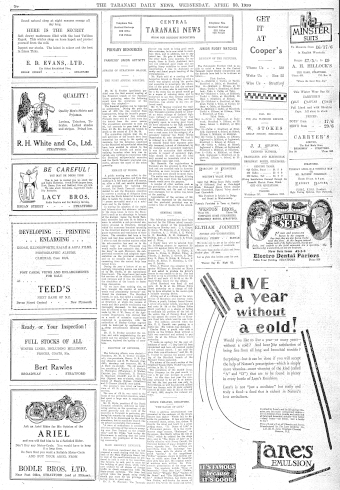 Issue page