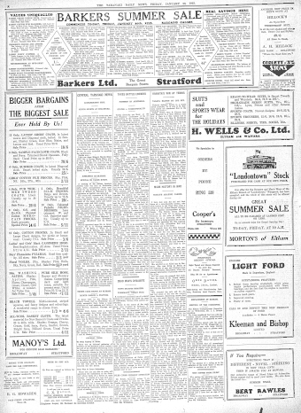 Issue page