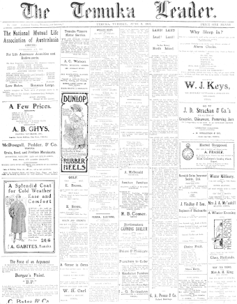 Issue page