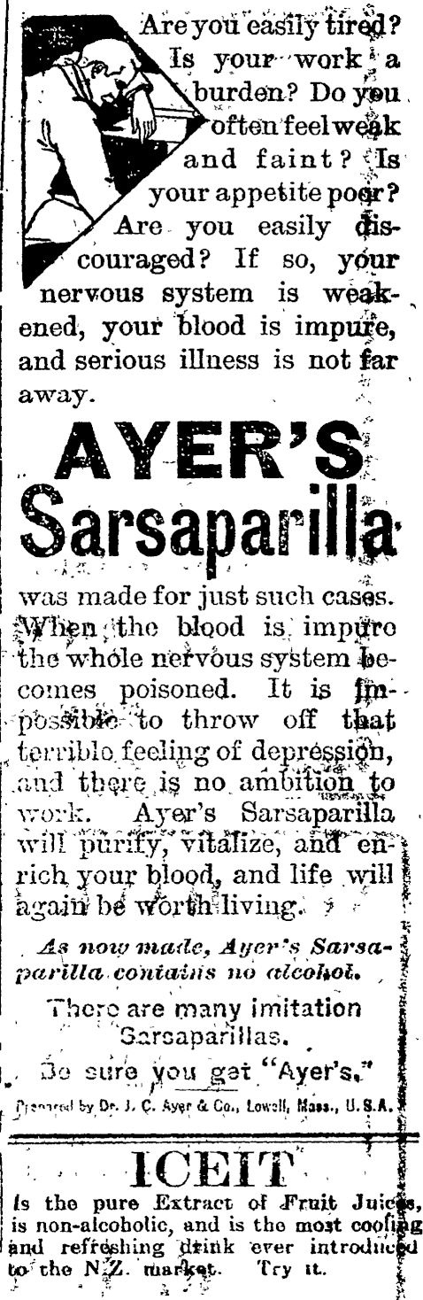 Papers Past Newspapers Taranaki Herald 19 February 1908 Page 3 Advertisements Column 2