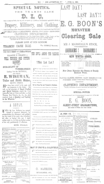 Issue page