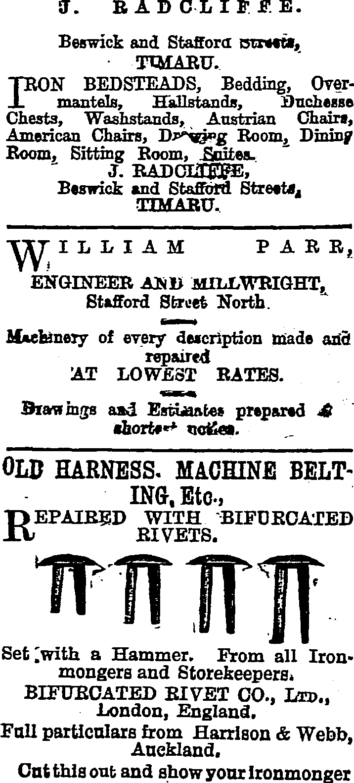 Papers Past Timaru Herald Timaru Herald 12 April 1901