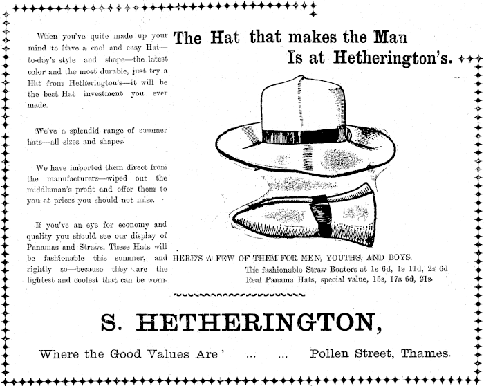 The hat that makes the man