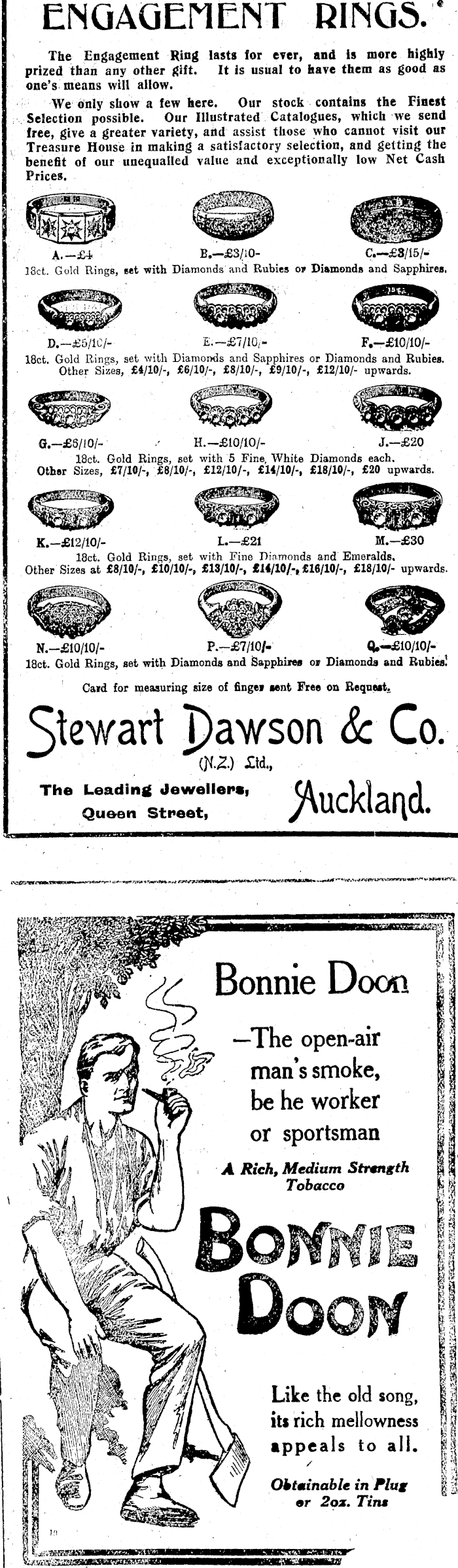 Papers Past Newspapers Thames Star 17 June 1915 Page 7 Advertisements Column 2