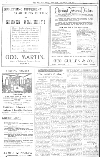 Issue page