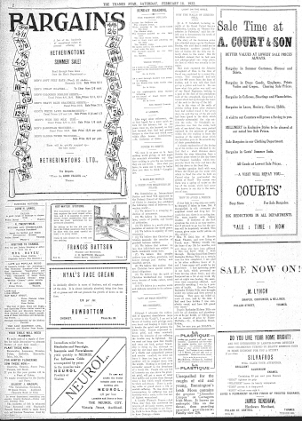 Issue page