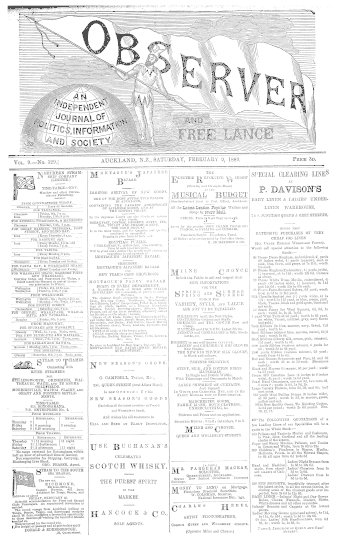 Issue page