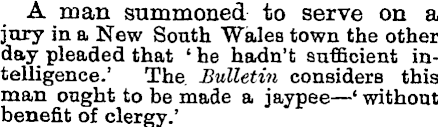 Papers Past | Newspapers | Observer | 20 June 1896 | TIT BITS AND