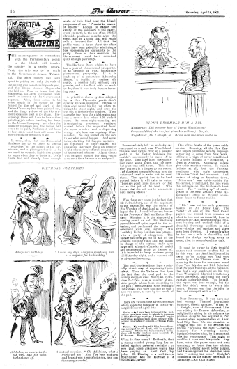 Issue page