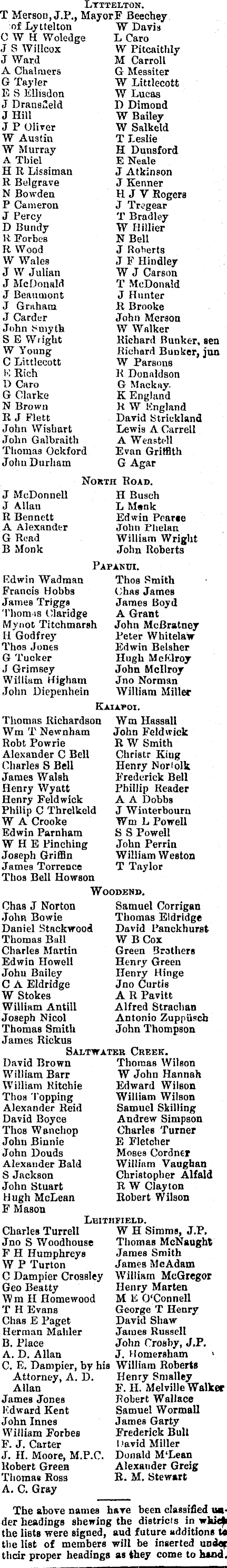 Papers Past Newspapers Star Christchurch 5 December 1868